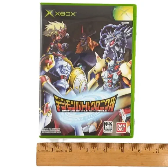 Digimon: Battle Chronicle Bandai 2004 Microsoft Xbox Game Japanese Version
